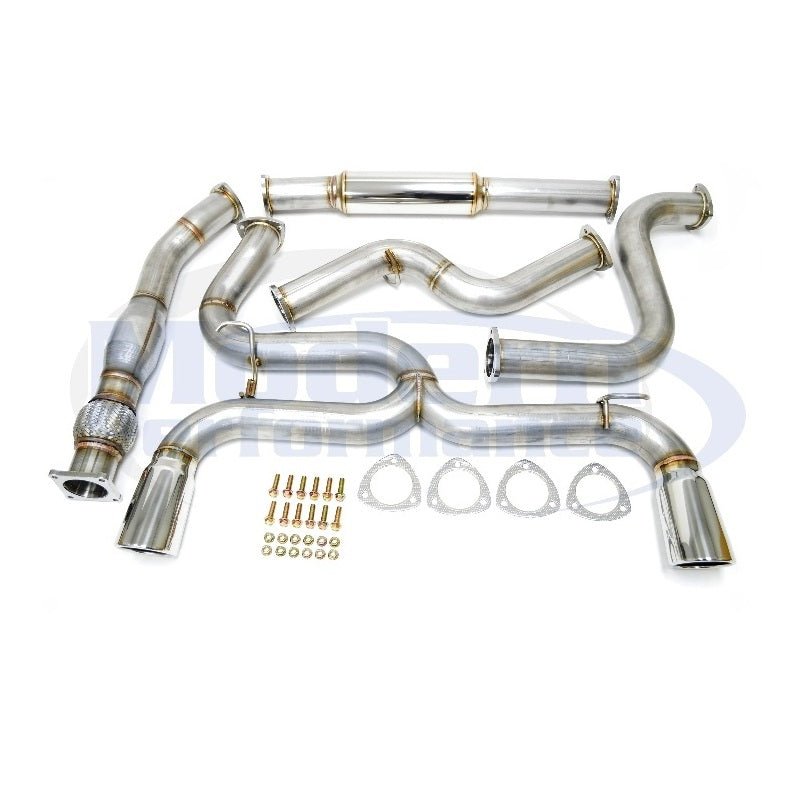 MPx Dual Exit Exhaust System w/ Cat Downpipe, 03-05 Neon SRT-4
