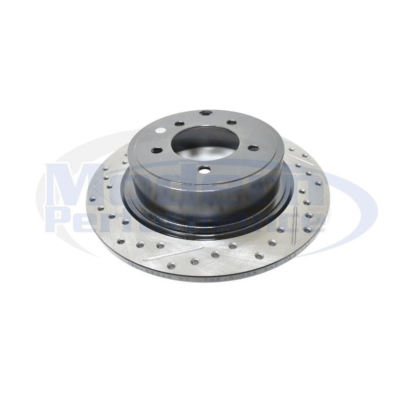 StopTech Drilled & Slotted Rotors (Rear Pair), 08-09 Caliber SRT-4