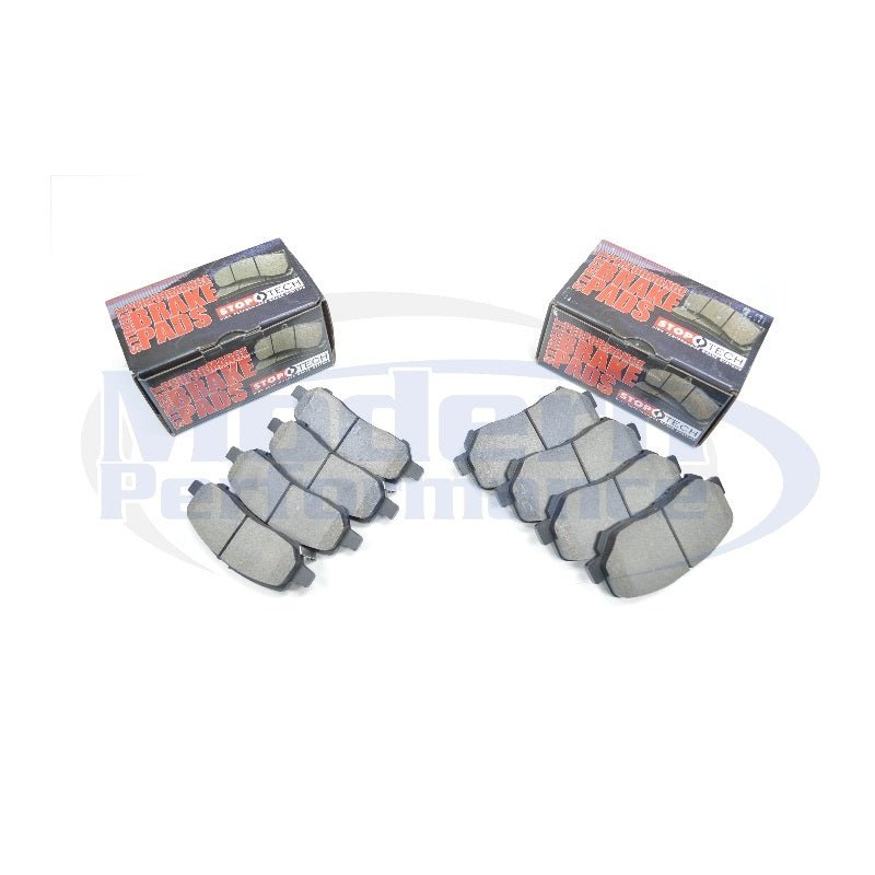 StopTech Performance Front & Rear Brake Pad Package, 2013-15 Dart