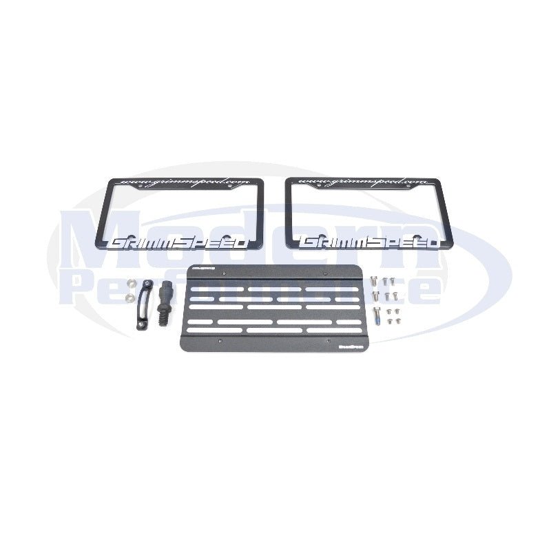 GrimmSpeed License Plate Relocation Kit, 2016+ Focus RS