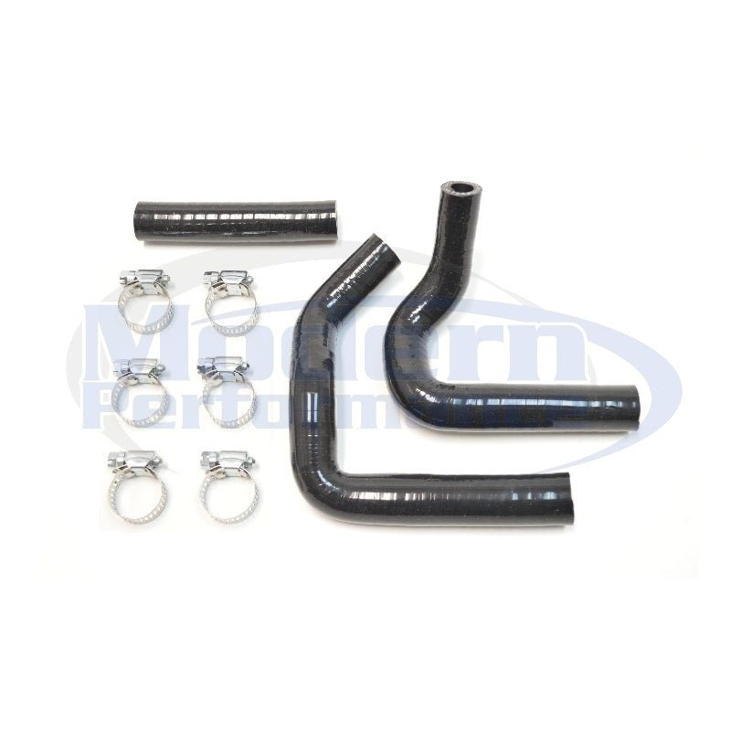 MPx Oil Cooler 3-Piece Replacement Silicone Coolant Hose Kit W/Clamps
