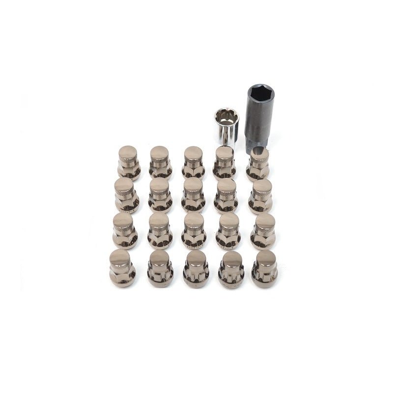 Muteki Closed End Lug Nuts w Locks Neon/SRT-4/PT Cruiser/Cobalt/Caliber