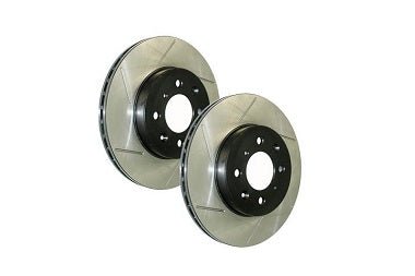 StopTech Slotted Rotors (Rear Pair), 2013-18 Focus ST