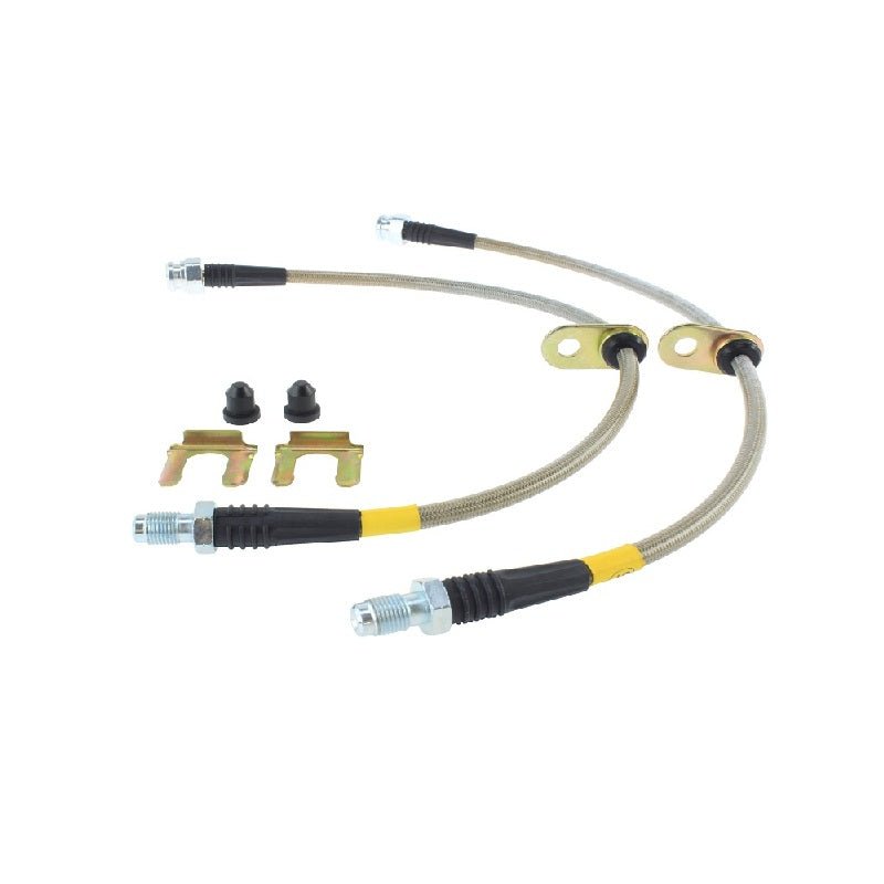 StopTech Stainless Steel Brake Lines (Front), 2013-18 Focus ST