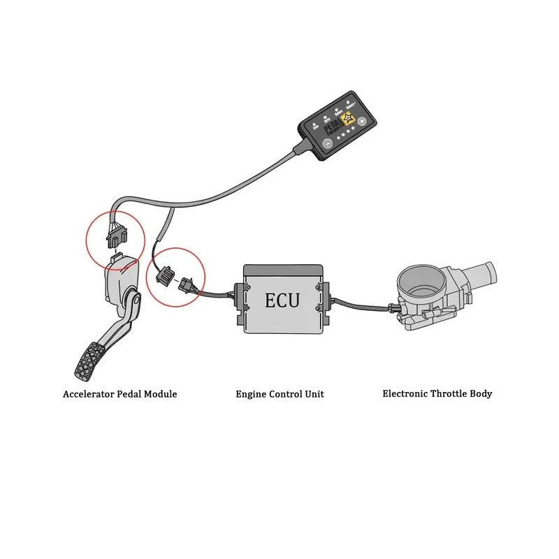 Pedal Commander Bluetooth Drive By Wire Lag Eliminator, 07-12 Caliber