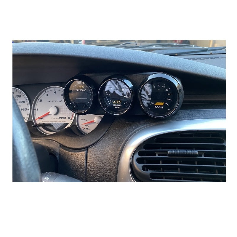 Dash Mount Triple Gauge Pod, 03-05 Neon SRT-4