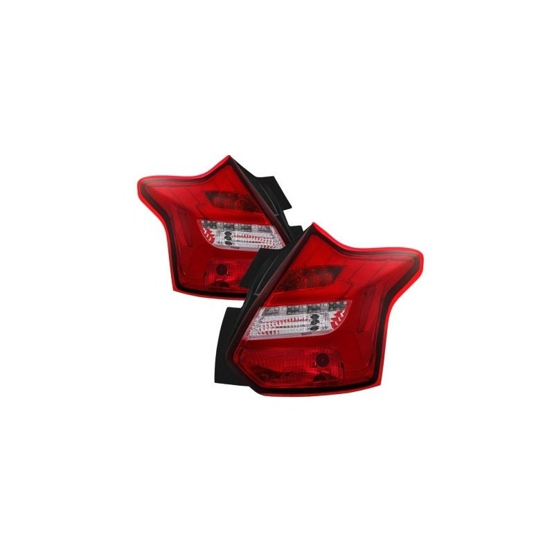 Spyder Led Taillights Black Smoke 12-14 Focus ST