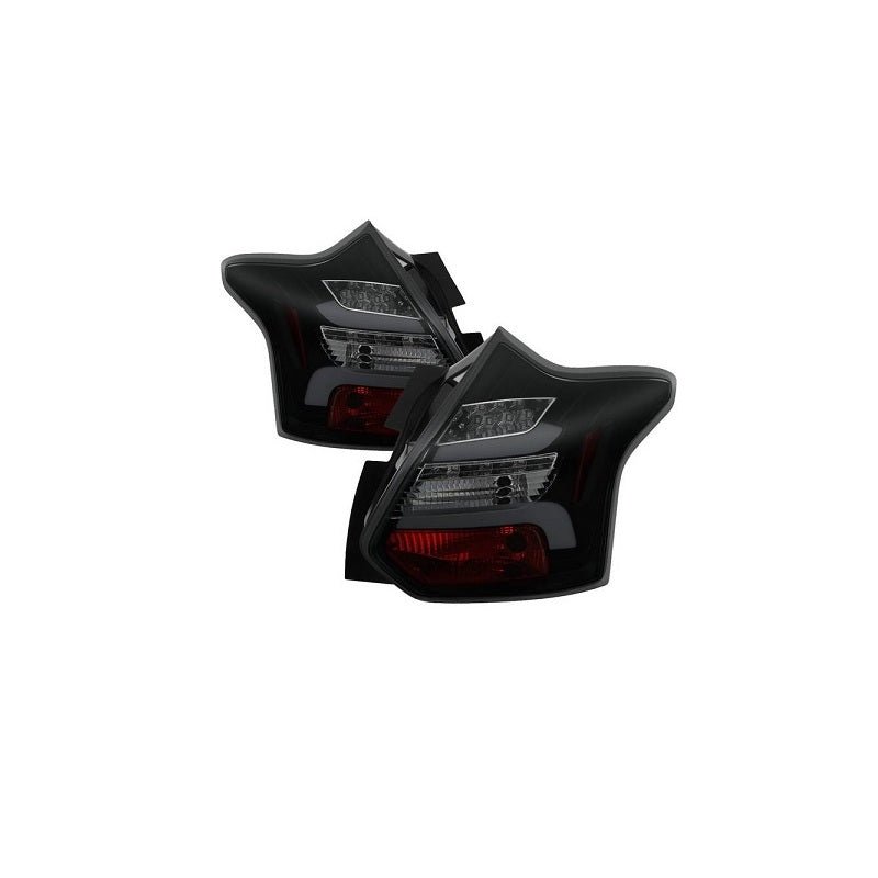 Spyder Led Taillights Black Smoke 12-14 Focus ST
