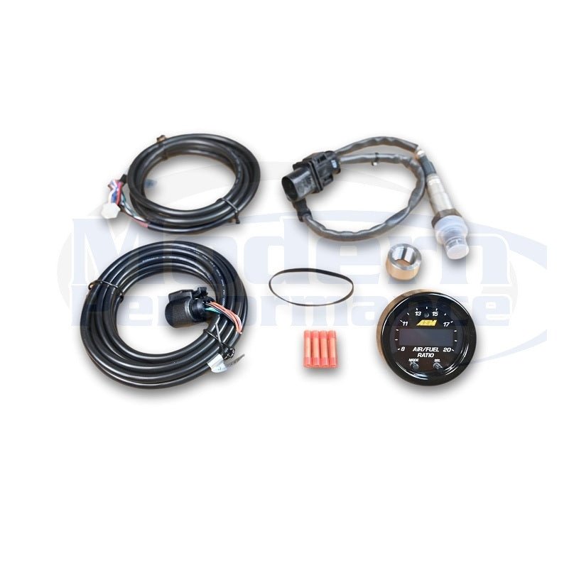 AEM Uego X-Series Wideband Gauge With Black Face