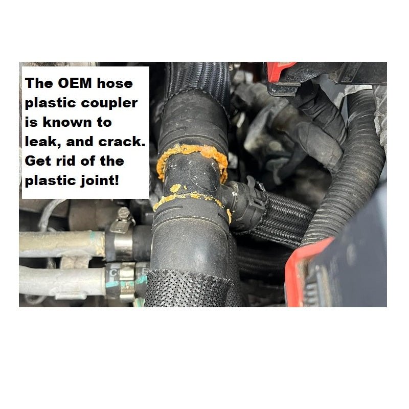 MPx Silicone 4 Ply Upper Radiator Inlet Hose 2013-2016 Dart 2.0L/2.4L