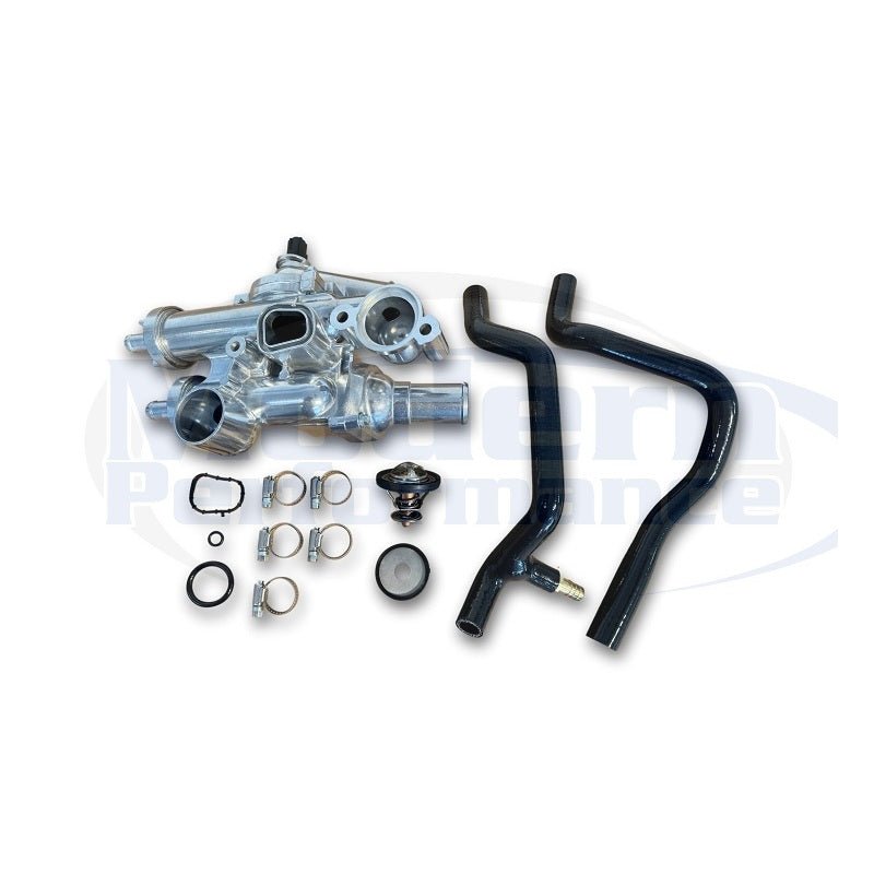 Aluminum Coolant Thermostat Manifold Kit 08-09 Caliber SRT-4