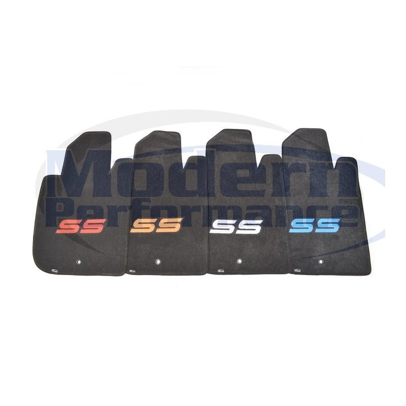 GM Officially Licensed SS Logo Floor Mats, 05-10 Cobalt SS