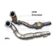 MPx 3.5" O2 Housing / Downpipe w/ Cat, 08-09 Caliber SRT-4