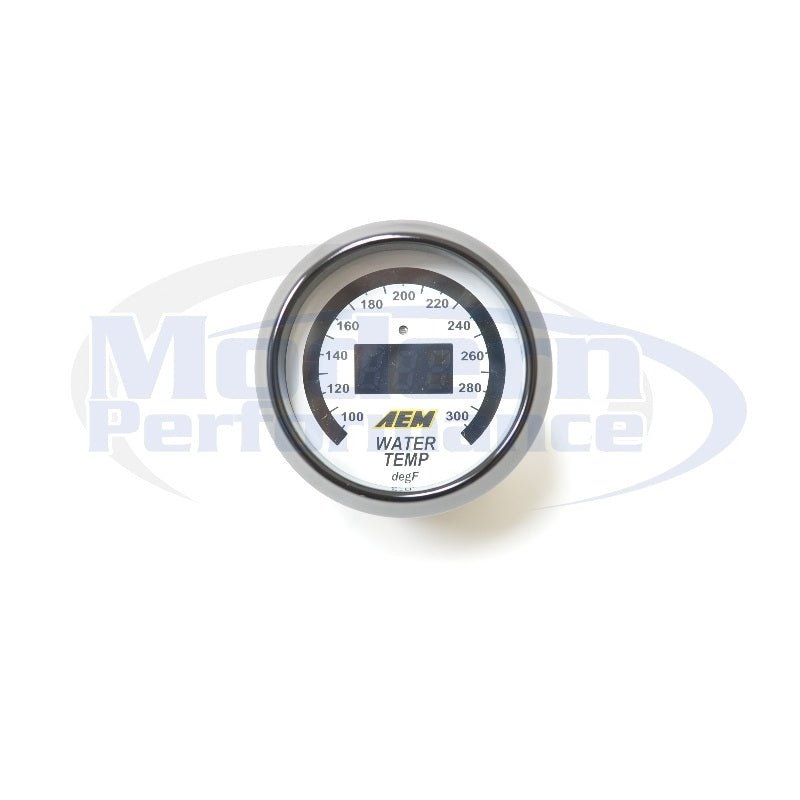 AEM Digital Oil/Water/Trans Temperature Gauge (100-300 Degree)