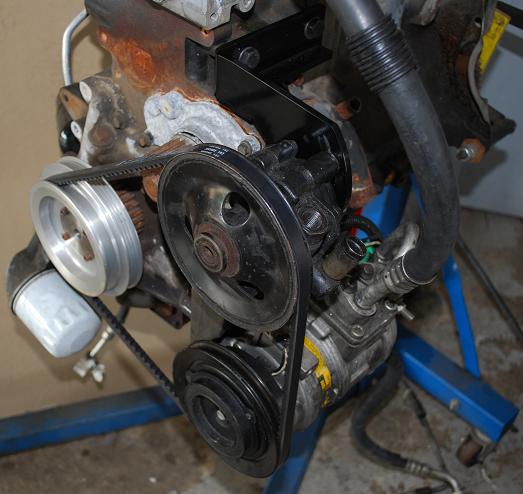 MPx 2.4L Engine Swap Power Steering Bracket